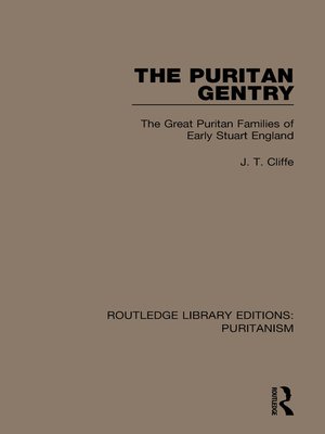 cover image of The Puritan Gentry